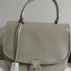 Vintage Balenciaga Saddlebag, grey