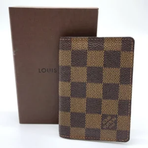 Louis Vuitton Damier Ebene Organizer de Poche Card Case, with box