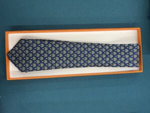 Hermes Silk Tie