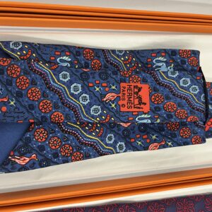 Hermes Silk Tie